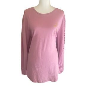 Disneyland Earidescent Mickey Mouse Long Sleeve T Shirt Rose Gold Adult XL